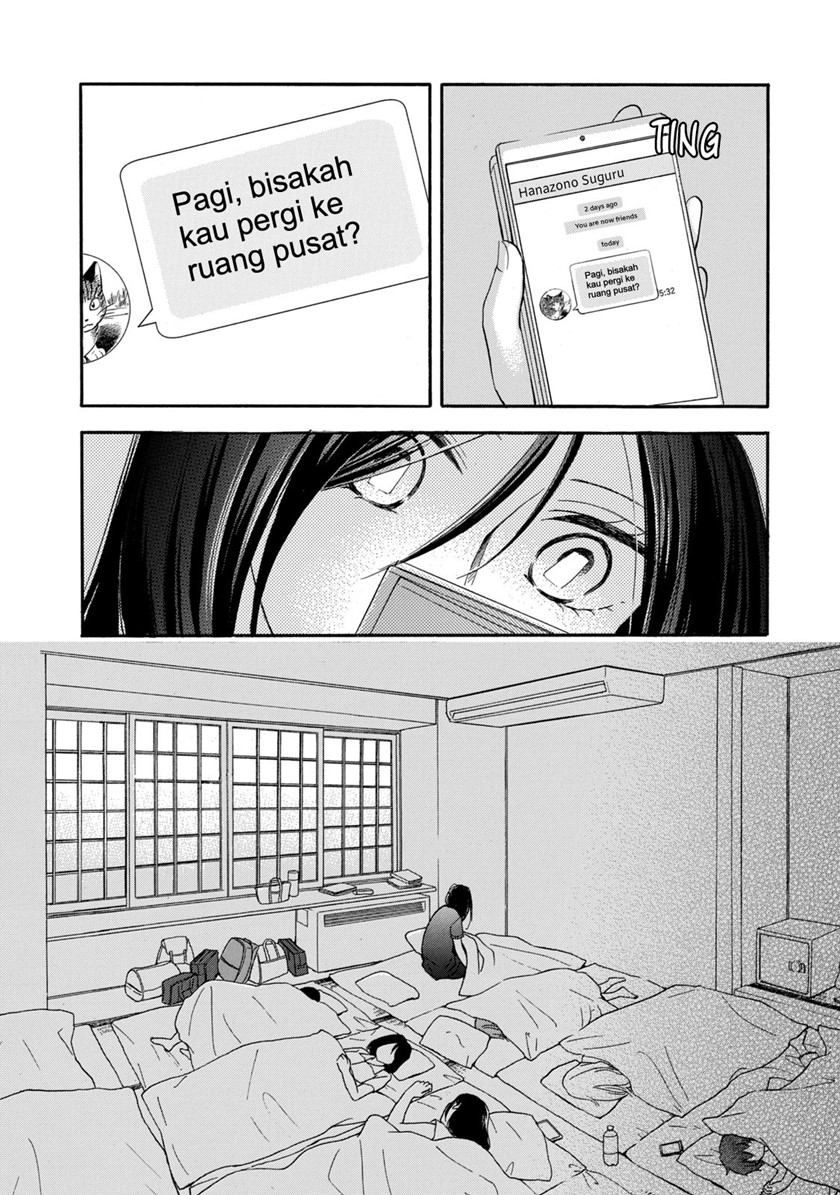 Hanazono and Kazoe’s Bizzare After School Rendezvous Chapter 15 Bahasa Indonesia